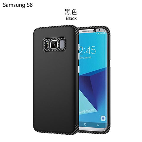 100% New For Samsung Galaxy S8 Case 2 in 1 Hybrid Luxury Silicon Case Cover Plastic Frame For Samsung Galaxy S8 S8 Plus