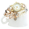 Female Charm Bracelet Quartz Watch