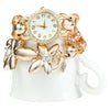 Female Charm Bracelet Quartz Watch