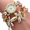 Female Charm Bracelet Quartz Watch
