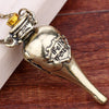Trendy Harry Potter Felix Felicis Pendant Necklace For Women  -  GOLDEN