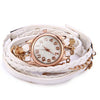 Women Antique Weave Bracelet Analog Wrist Watch