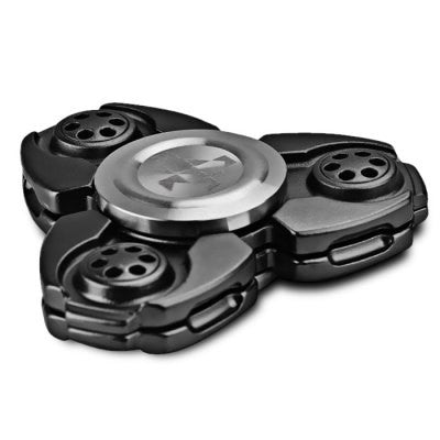Titanium Alloy Gyro Focus Toy Anti-stress Plaything  -  BLACK