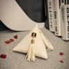 2017 New European Trendy Small Purse Fringe Bag Ladies Wallet Triangle Women&#39;s Clutches Casual Leather Handbags PP-537