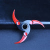 2017 Tri-Spinner Fidget Toys Pattern Hand Spiner Metal Fidget Spinner For Autism and ADHD Kids Adult Anti Stress Wheels