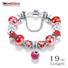 Bottom Price Promotion 2 Weeks LZESHINE Antique Silver Original Women Glass Charm Bracelet &amp; Bangle Fit Charm Bracelet