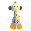 Infant Animal Handbell Baby Rattles Plush Stuffed Toy Children Mobiles Sounding Educational  Stuffed Toy Playmate Teether  Doll
